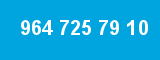 964 725 79 10 964 725 79 10